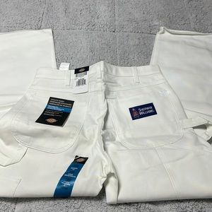 White painters pants